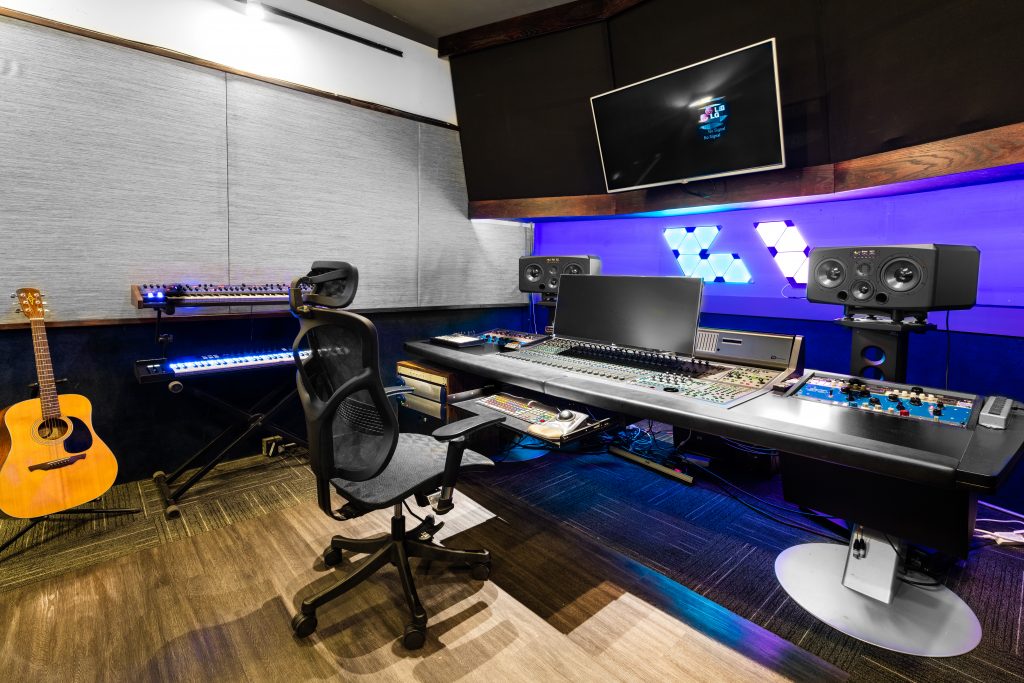 Clear Lake Recording Studio B Control Room